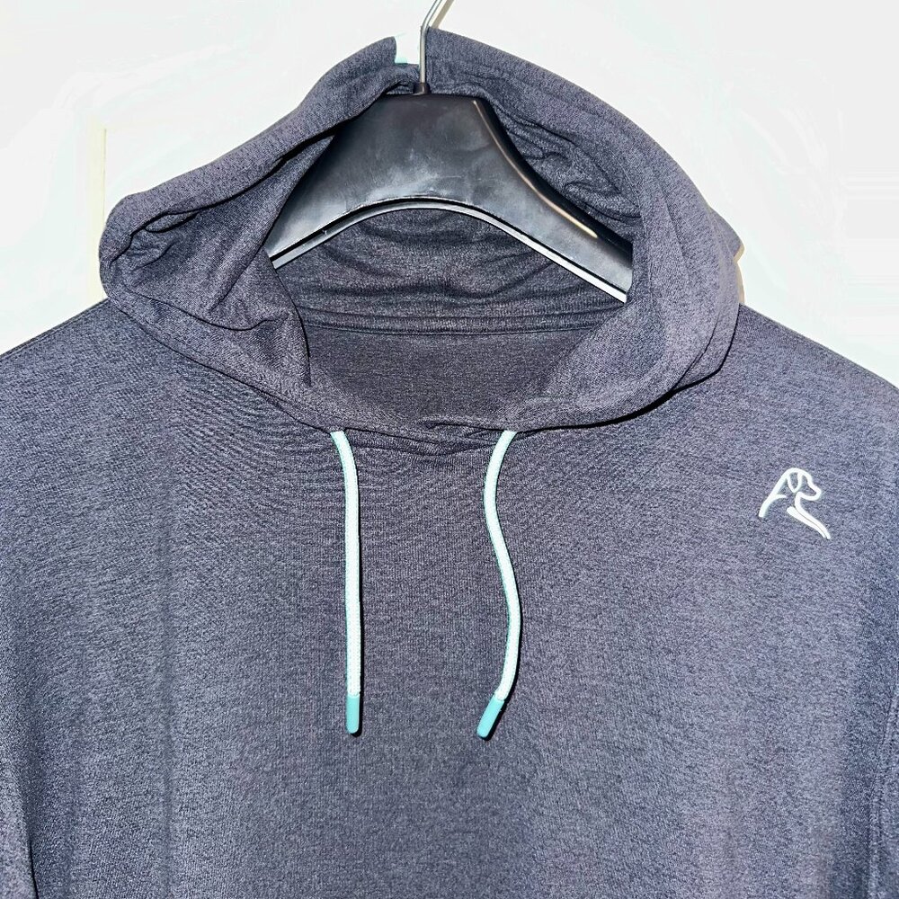 Rhoback Hesi Performance Hoodie – Men’s XL – Heather Postgame Grey